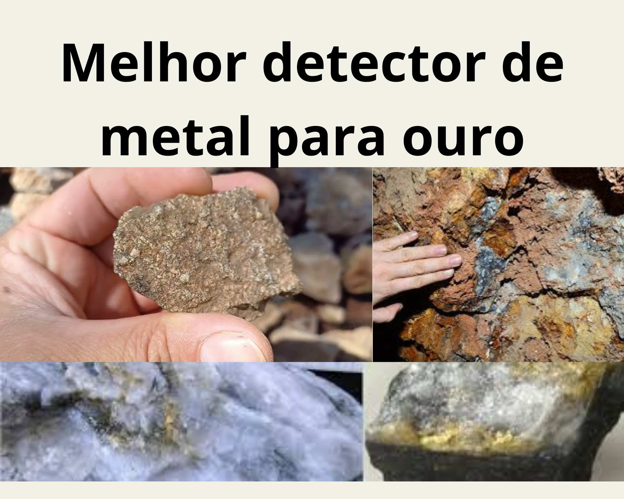 os 5 detectores de metais para encontrar ouro